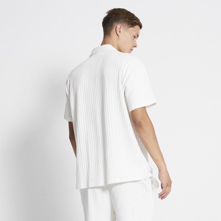 Short sleeve shirt "Sammie" Off white